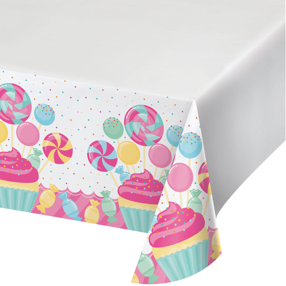 Candy Shop Plastic Table Cover