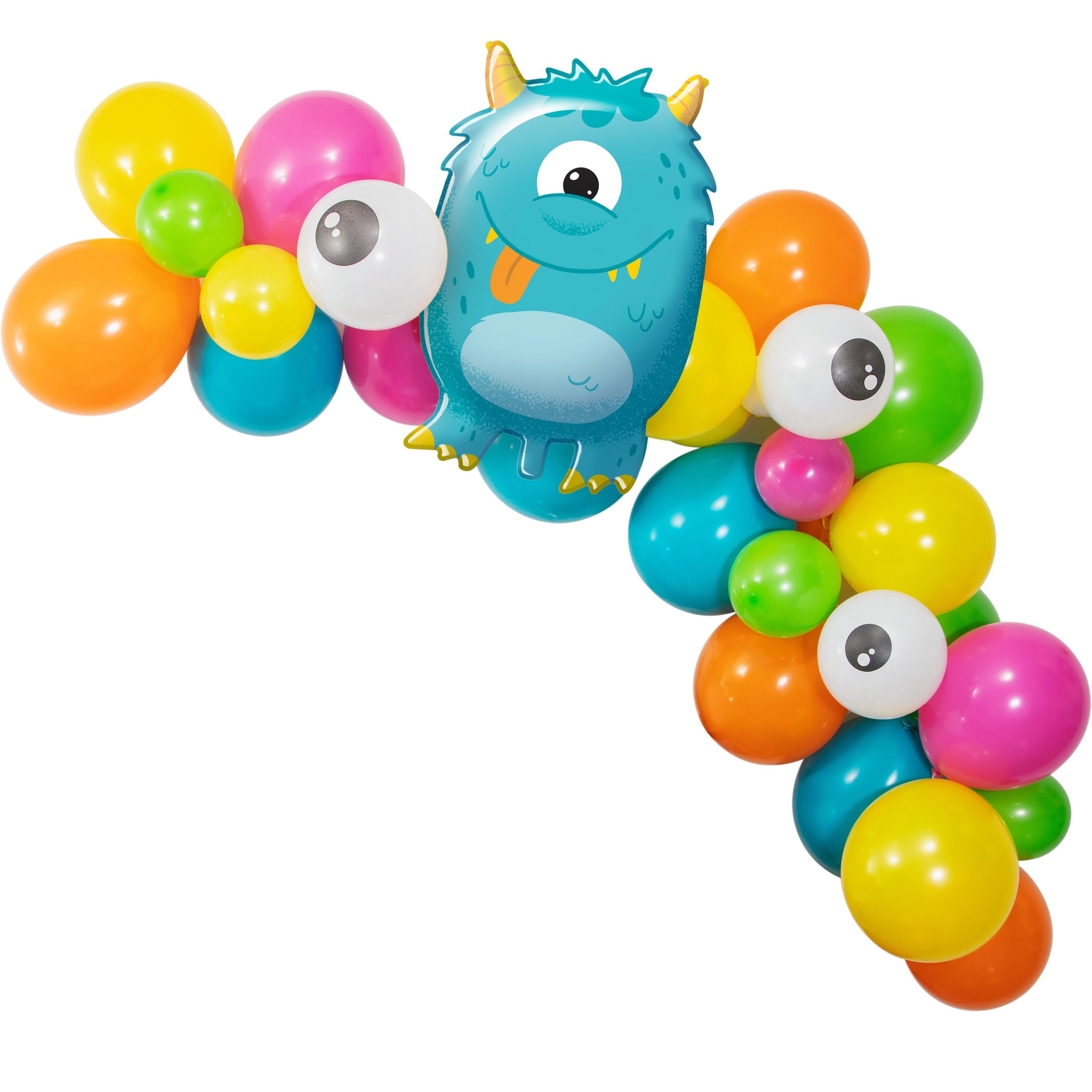 Monsters Balloon Garland Kit 5ft