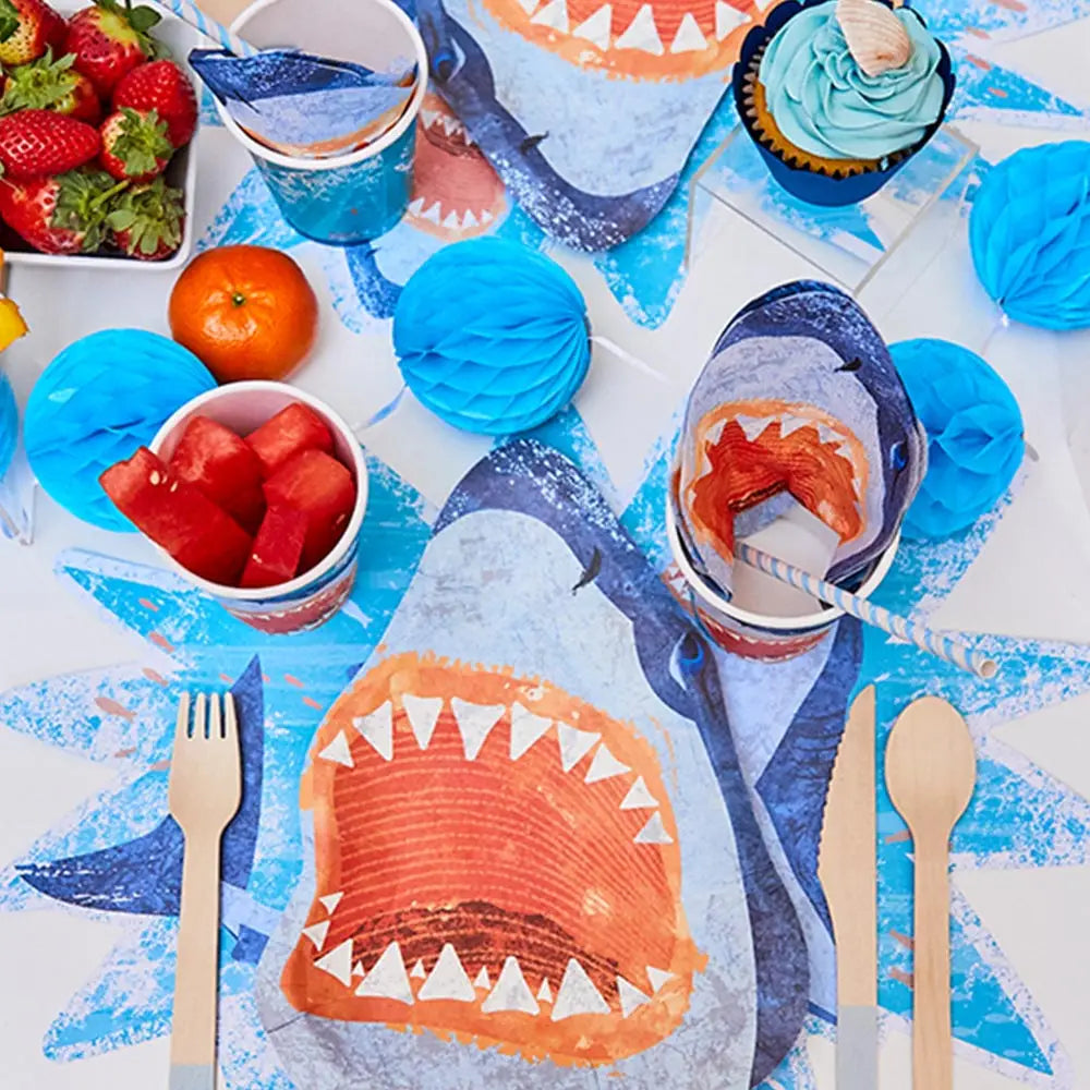 Jawsome Shark Lunch Napkins 16ct