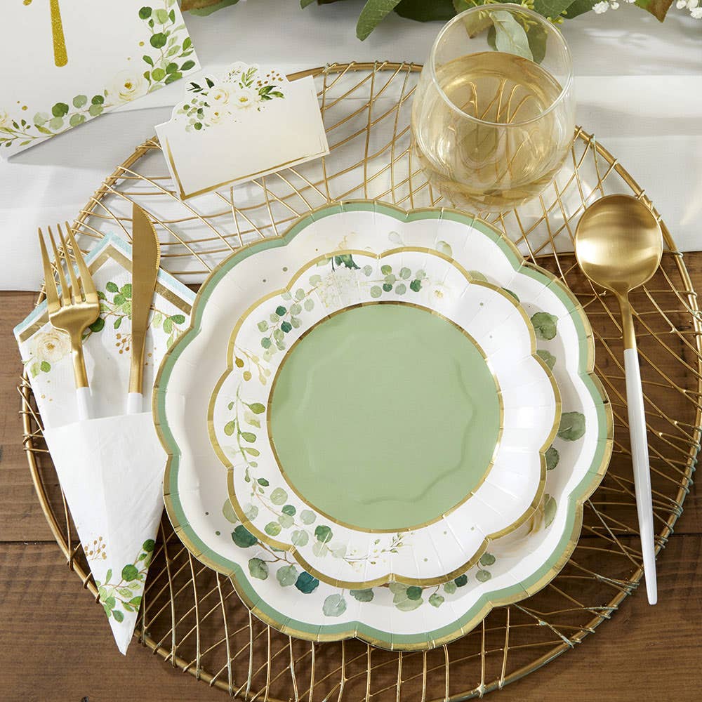 Botanical Garden Dessert Plates 16ct