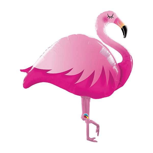 Pink Flamingo Shape Balloon 46″