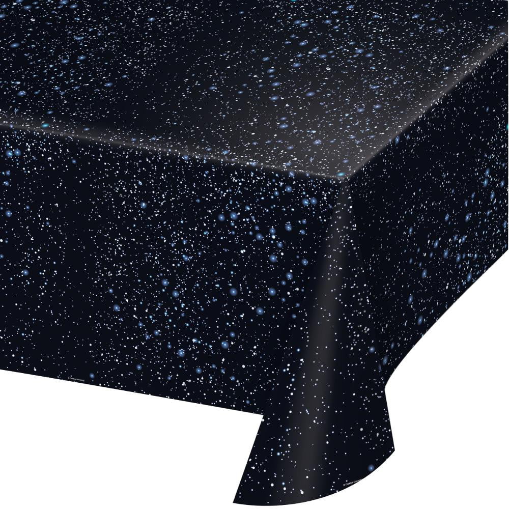 Outer Space Plastic Table Cover