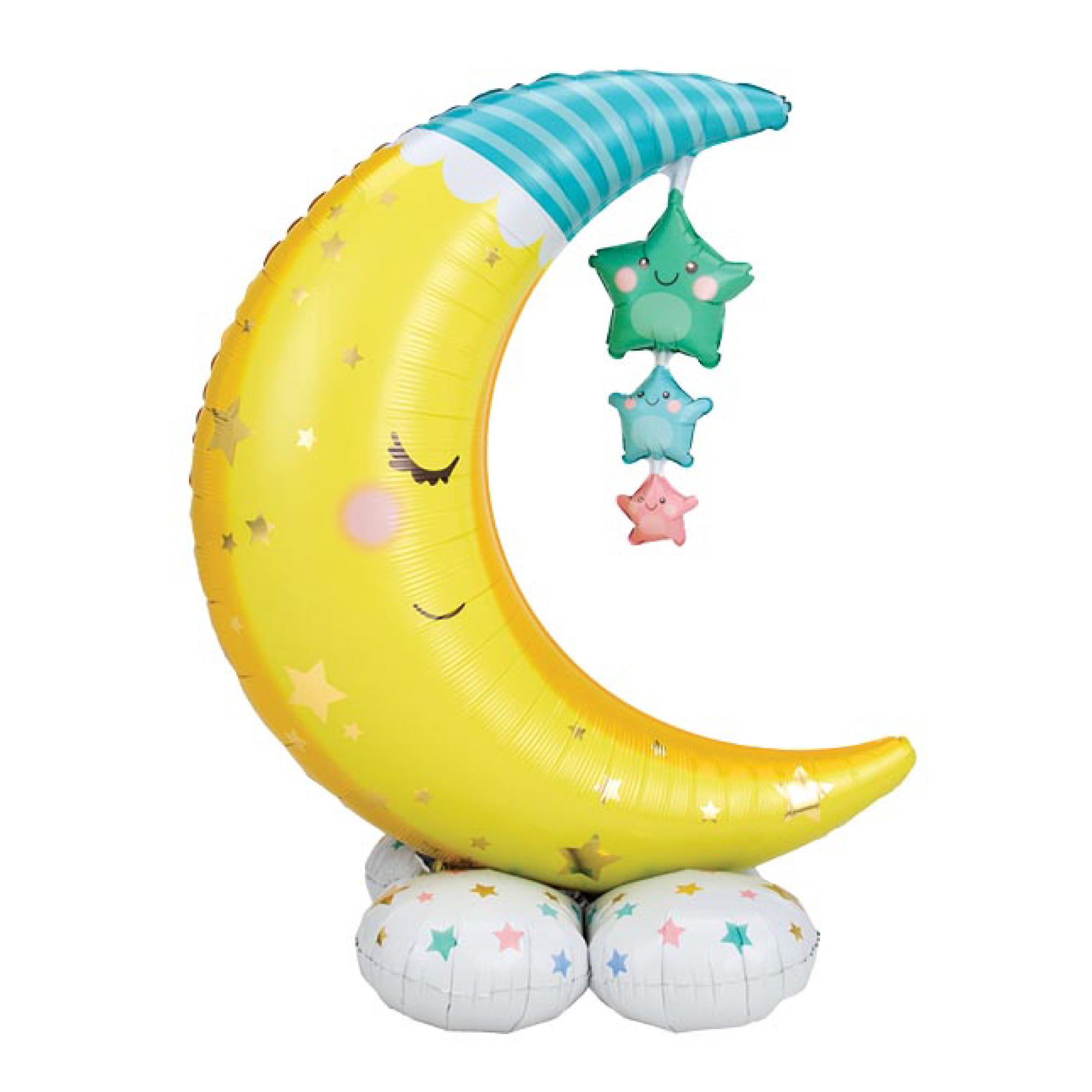 AirLoonz Moon & Stars Balloon 55in