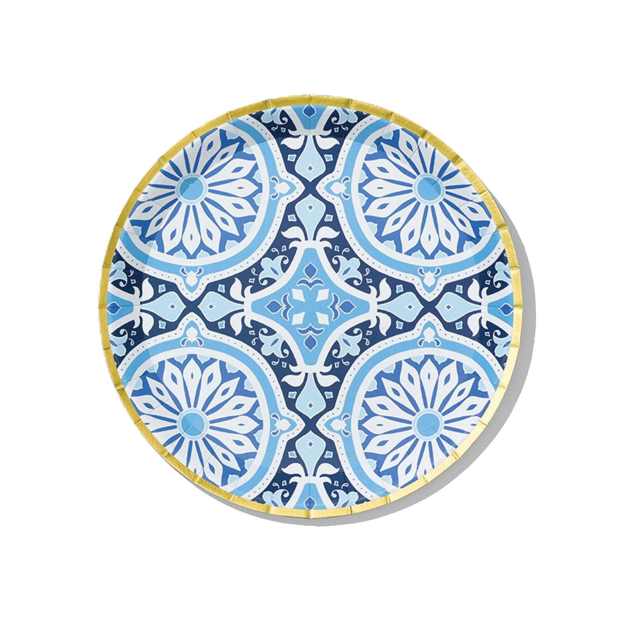 Amalfi Blues Dessert Plates 10ct