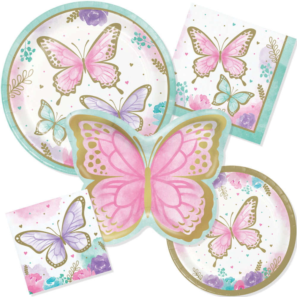 Butterfly Lunch Napkins 16ct