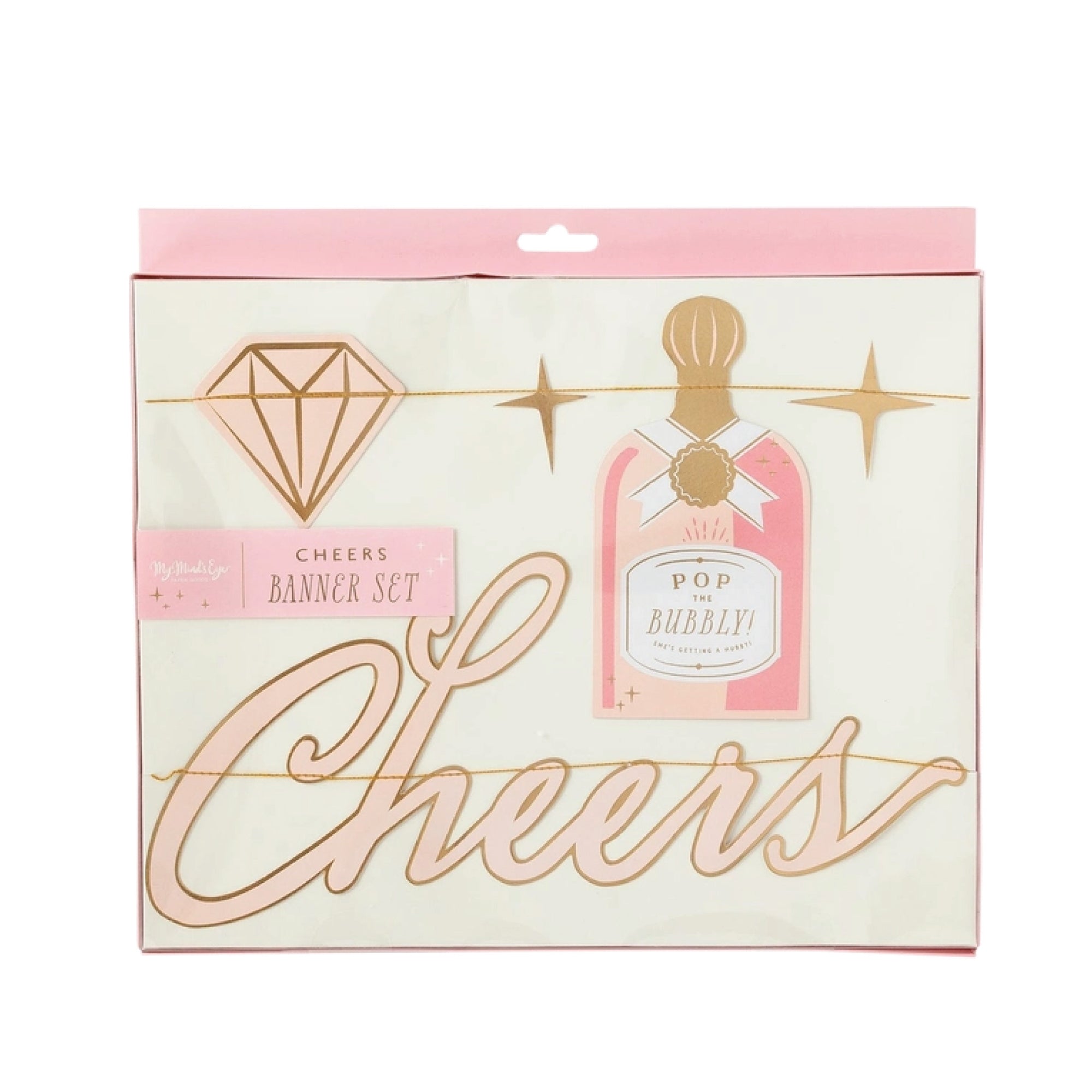 Bachelorette Cheers Banner Set 2ct