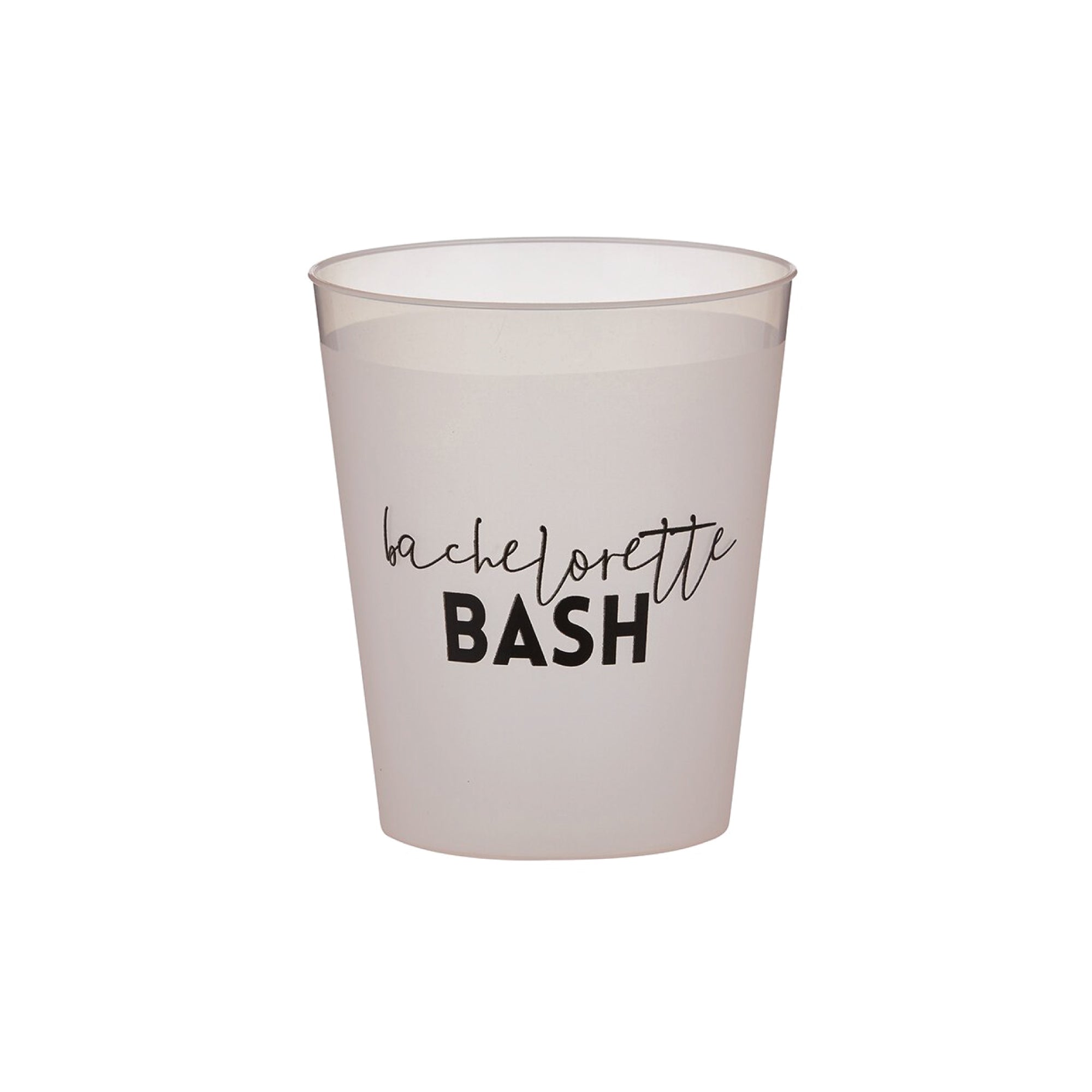 Bachelorette Bash Frosted Plastic Cups 8ct