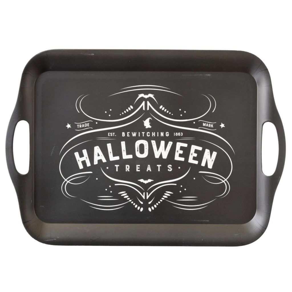 Salem Apothecary Halloween Bamboo Serving Tray