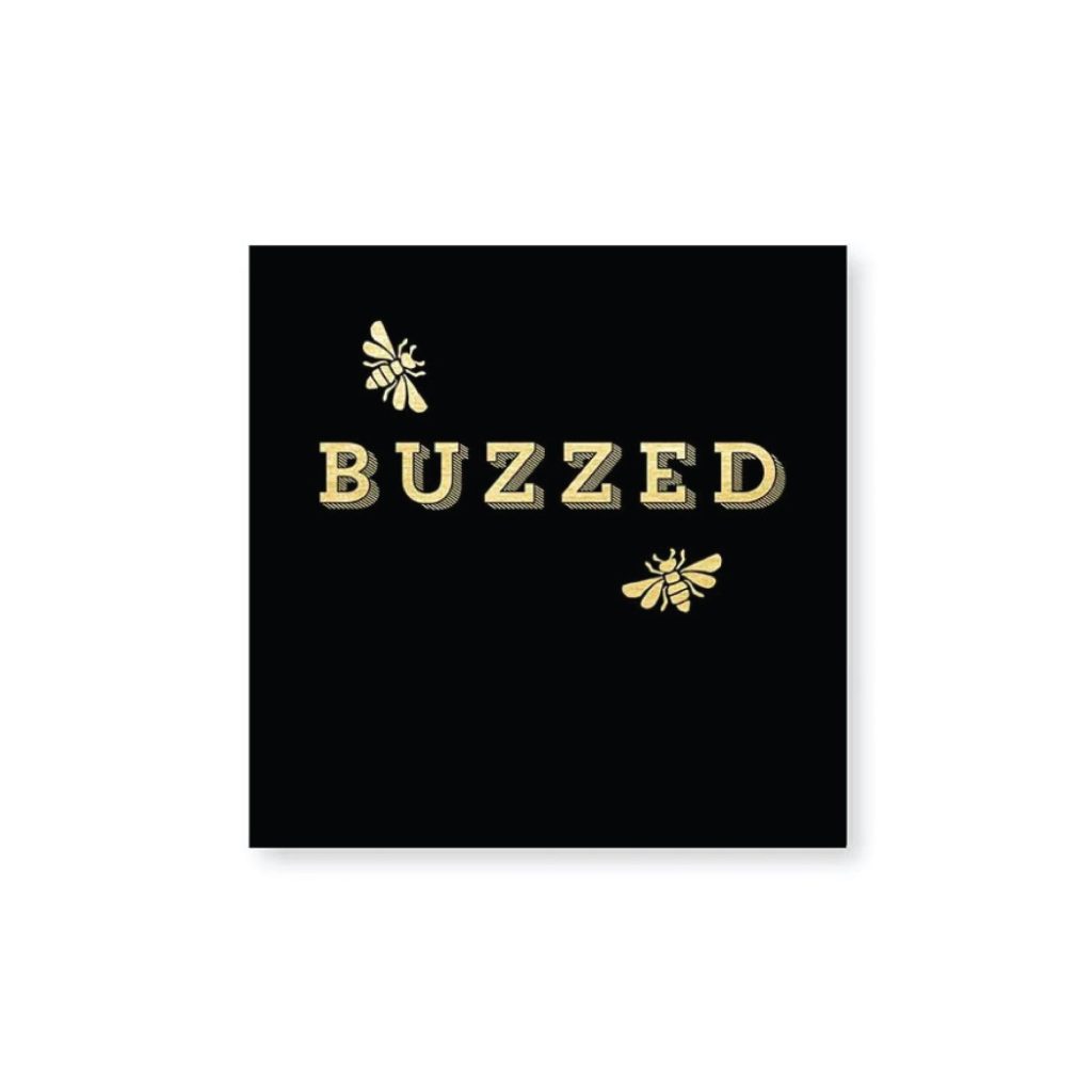 Buzzed Bee Dessert Napkins 20ct