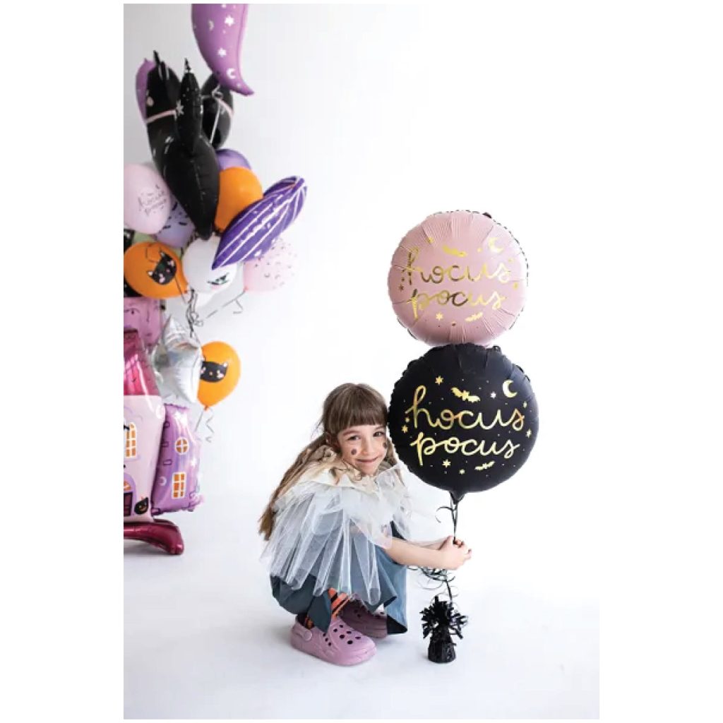 Black Hocus Pocus Foil Balloon 18in