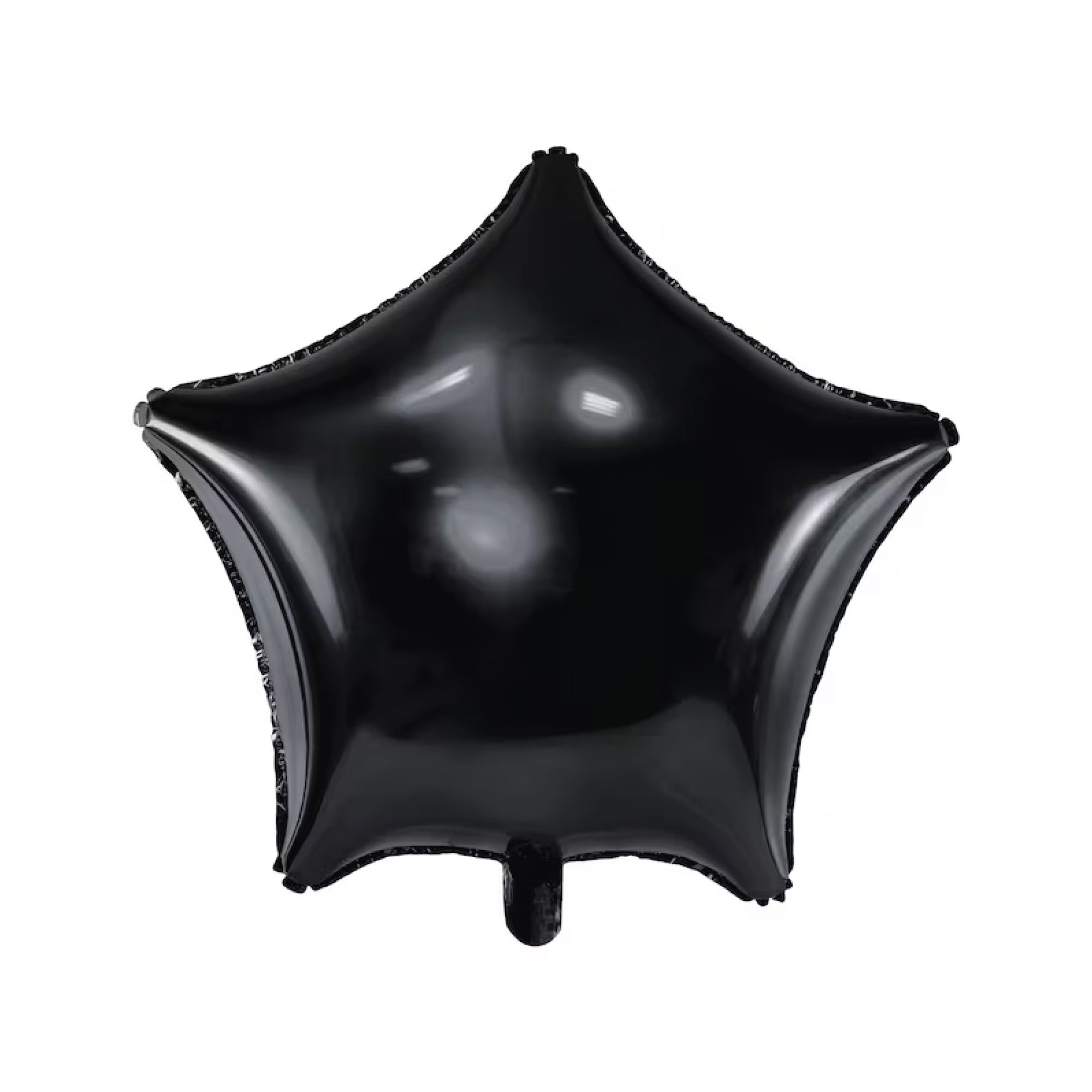 Black Star Foil Balloon 19in