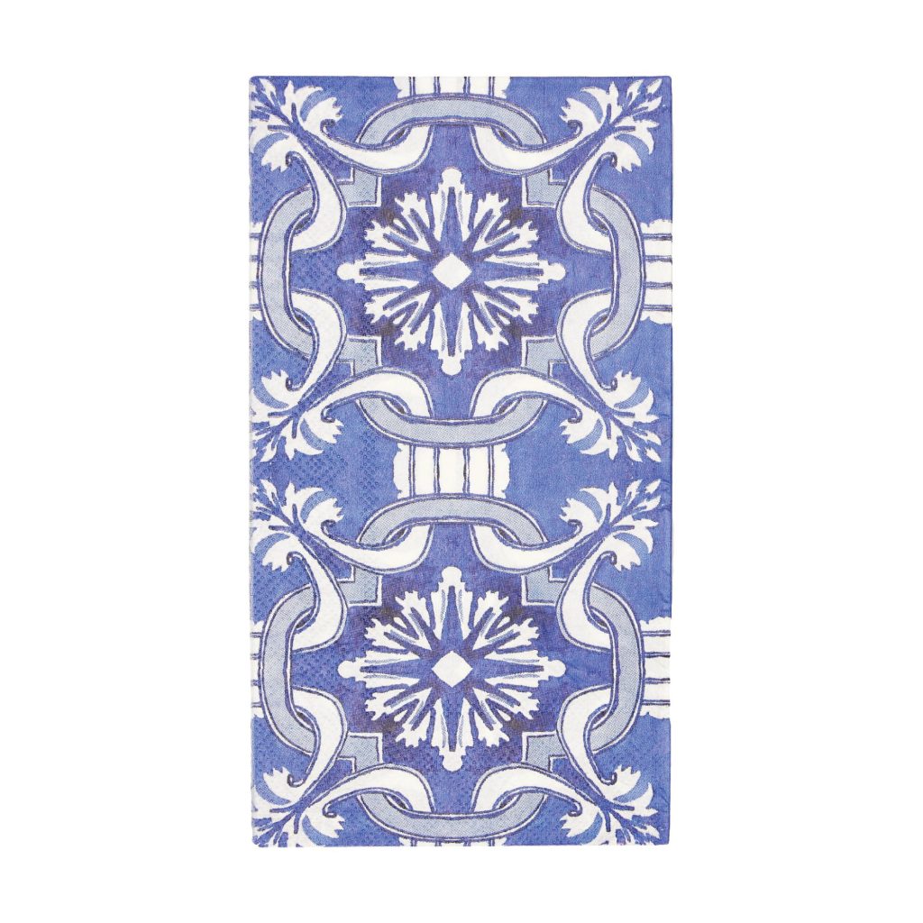 Blue Moroccan Paper Guest Towels 20ct