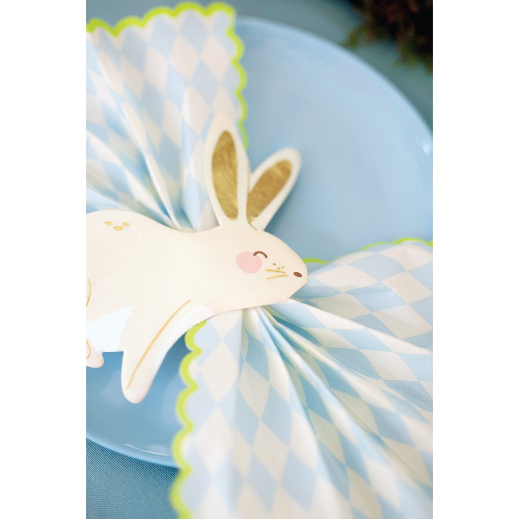 Spring Bunny Dessert Napkins 20ct