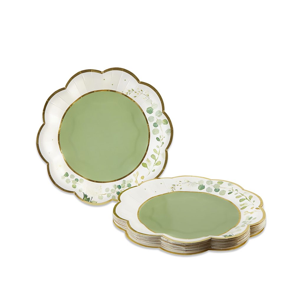 Botanical Garden Dessert Plates 16ct