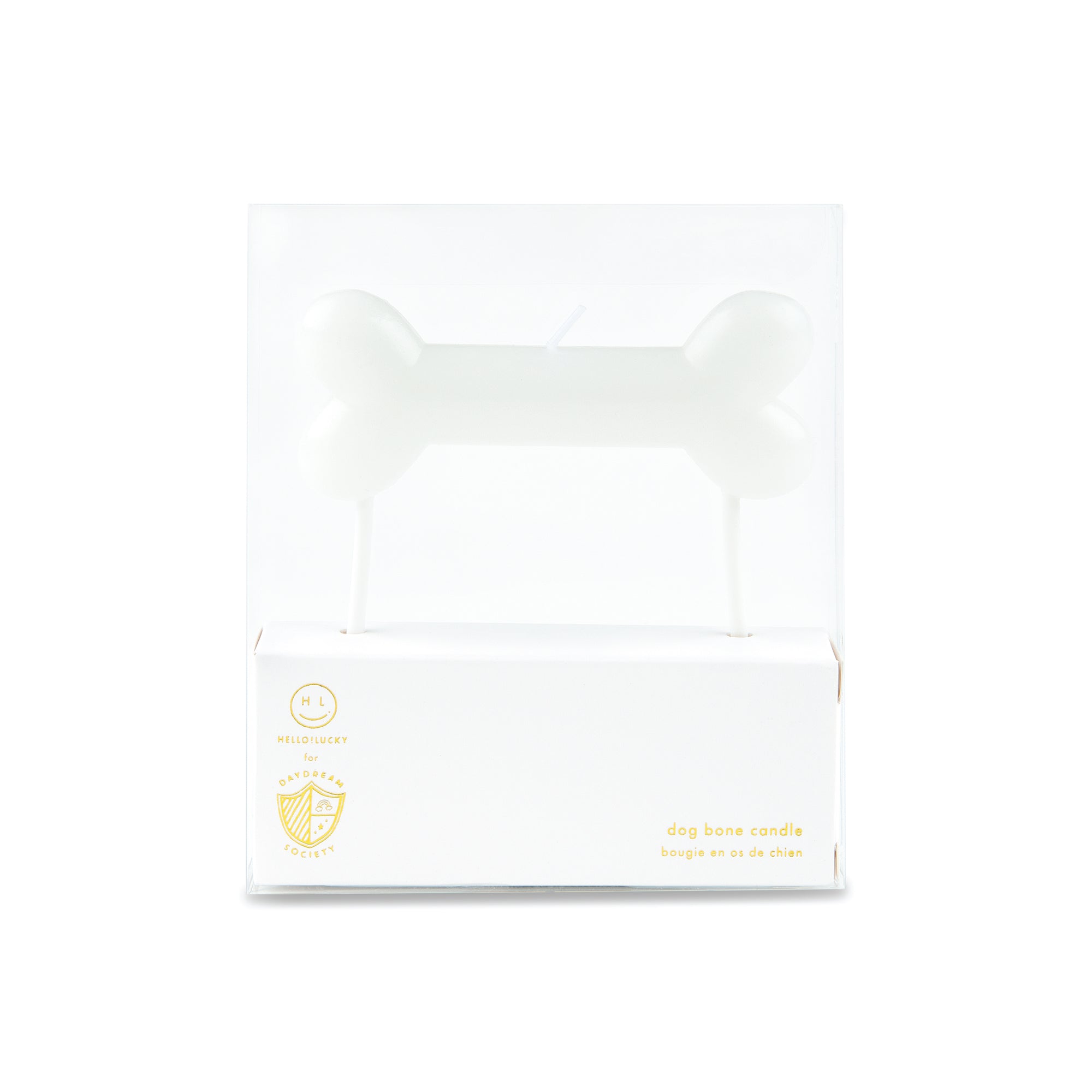 Bow Wow Dog Bone Candle 1ct