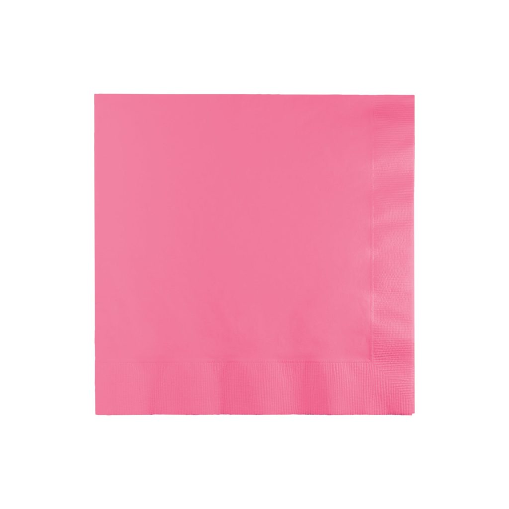 Candy Pink Lunch Napkins 50ct