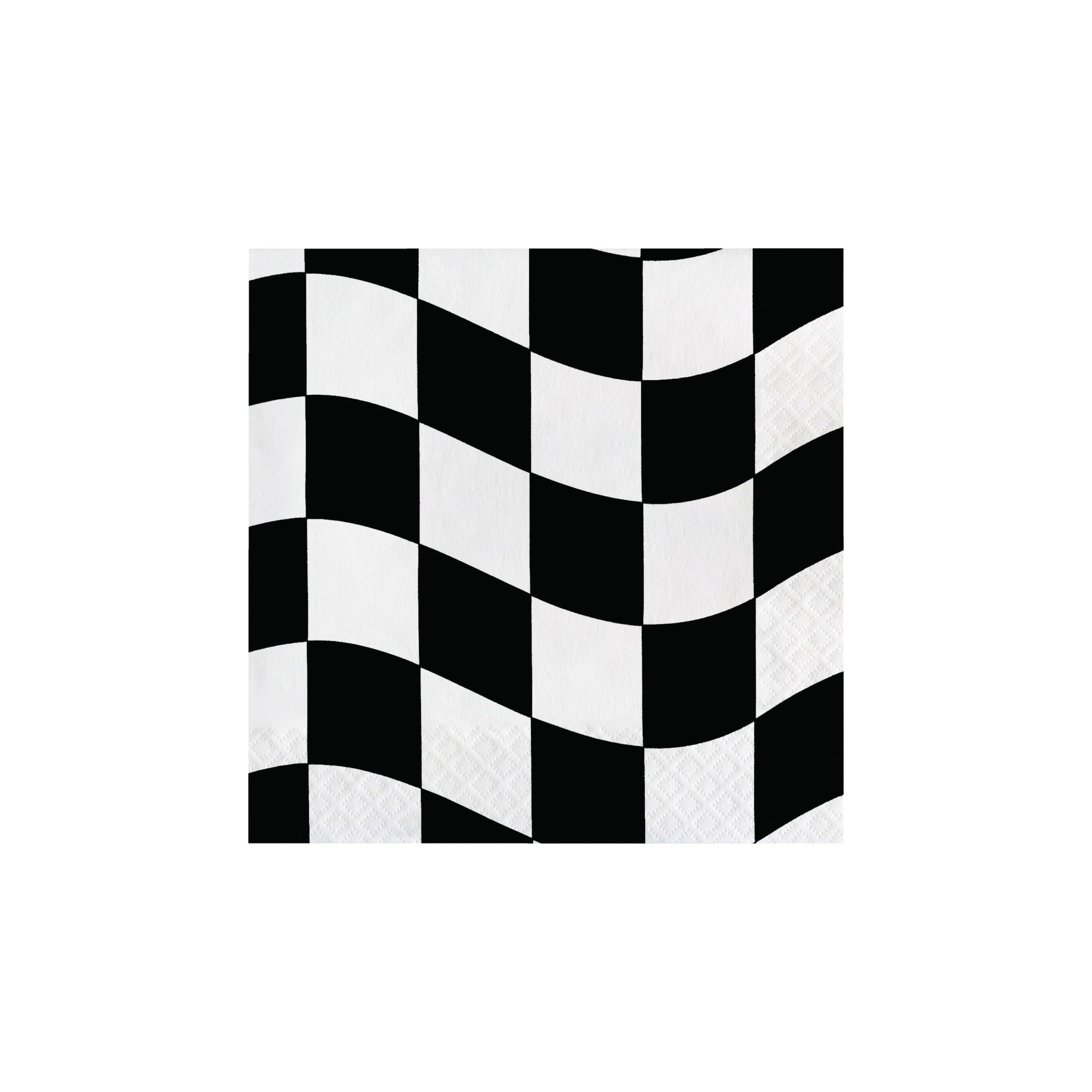 Classic Checkered Flag Dessert Napkins 16ct