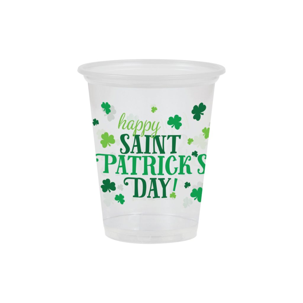 Happy Saint Patrick’s Day Plastic Cups 8ct