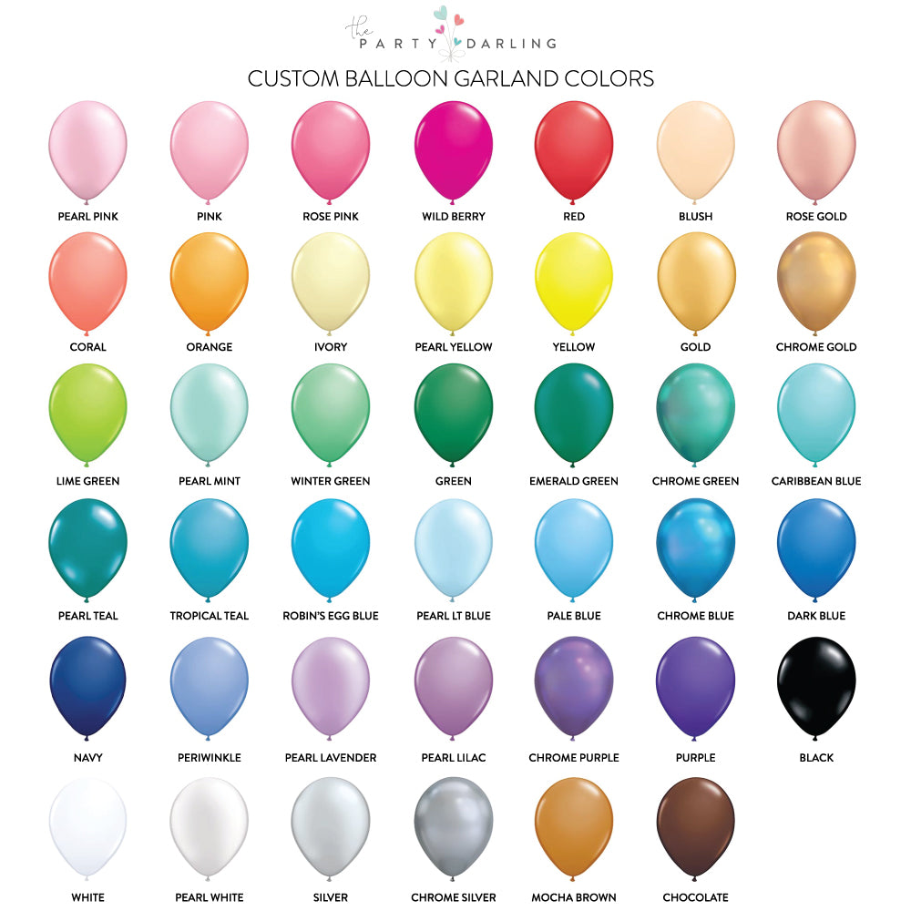 Pastel Ice Cream Balloon Garland Kit – 6ft.