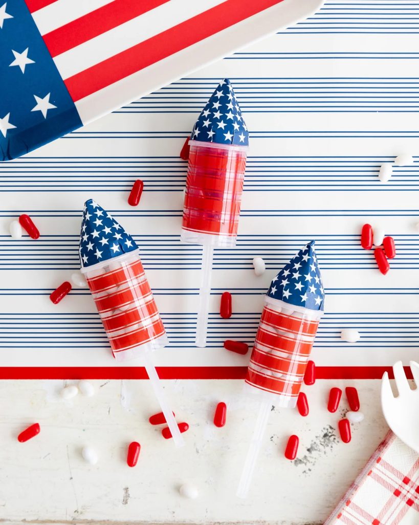 DIY 4th Of July Rocket Confetti Poppers 8ct