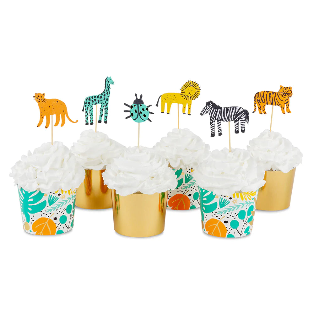 Into The Wild Cupcake Decorating Kit 24ct