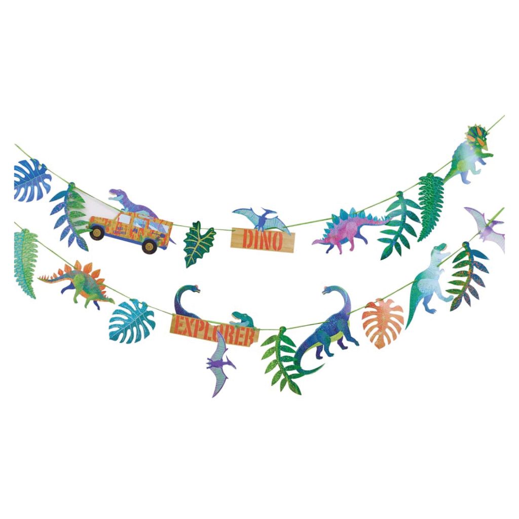 Dinosaur Explorer Party Garlands 2ct