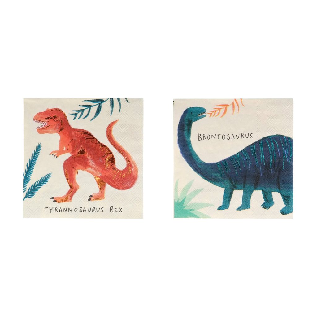 Dinosaur Kingdom Dessert Napkins 16ct