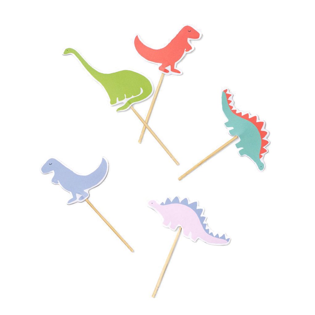 Dinosaur Party Cupcake Toppers