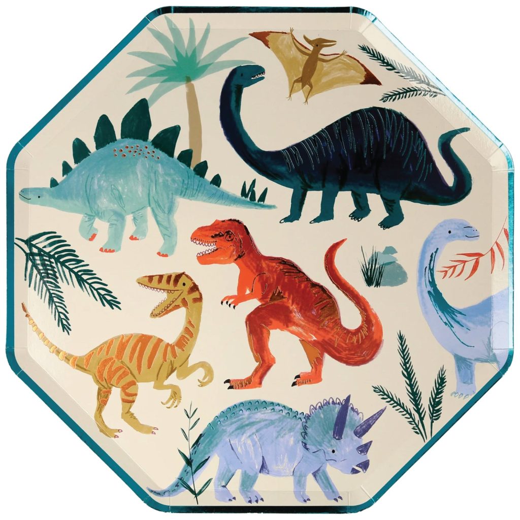 Dinosaur Kingdom Dinner Plates 8ct