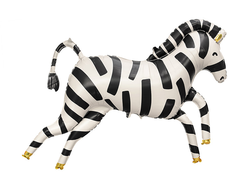 Zebra Foil Balloon 39in