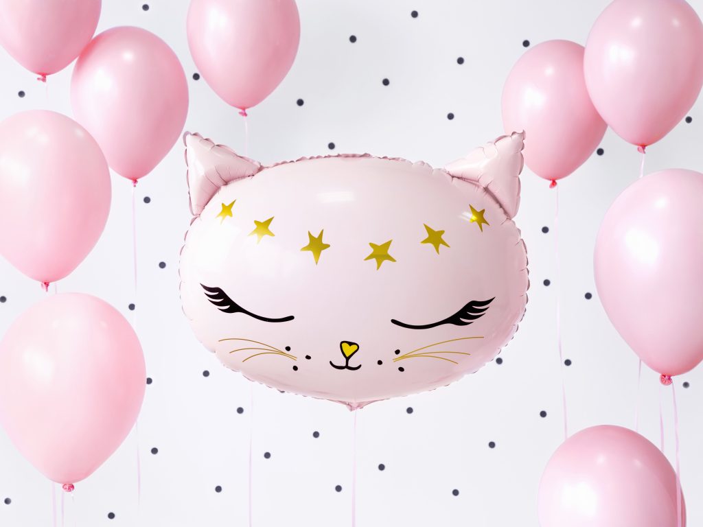 Pink Kitty Cat Balloon