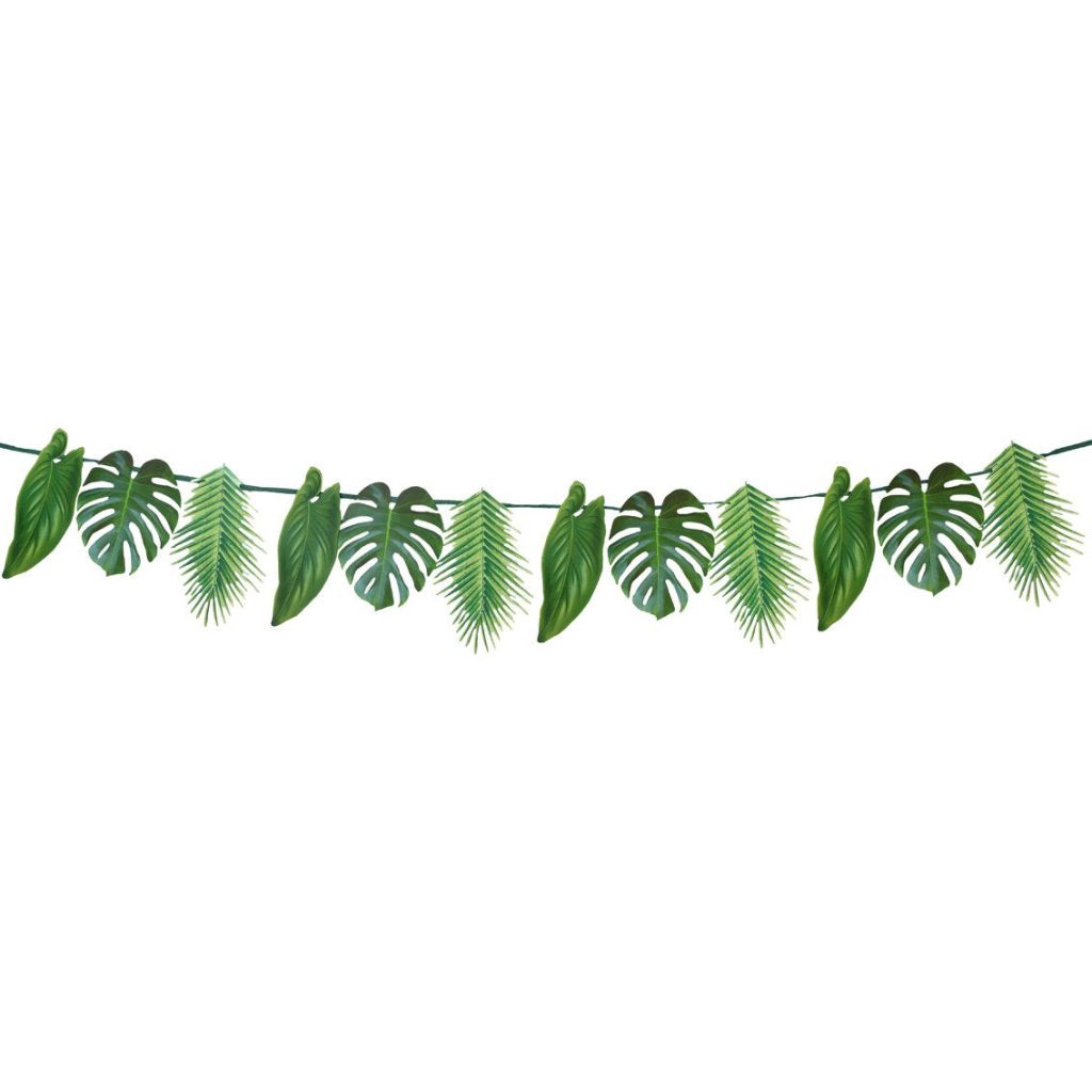 Tropical Palm Leaf Garland 5ft