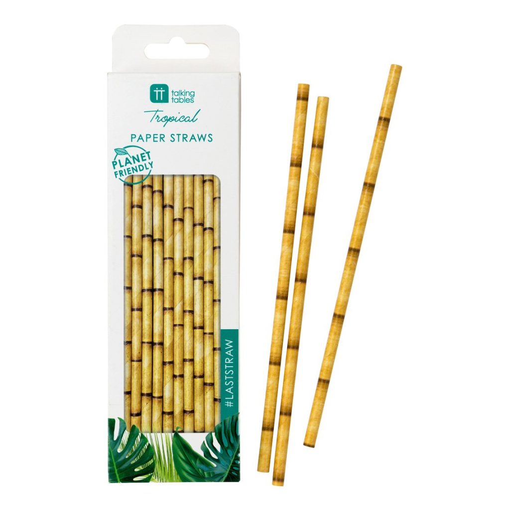 Bamboo Paper Straws 30ct