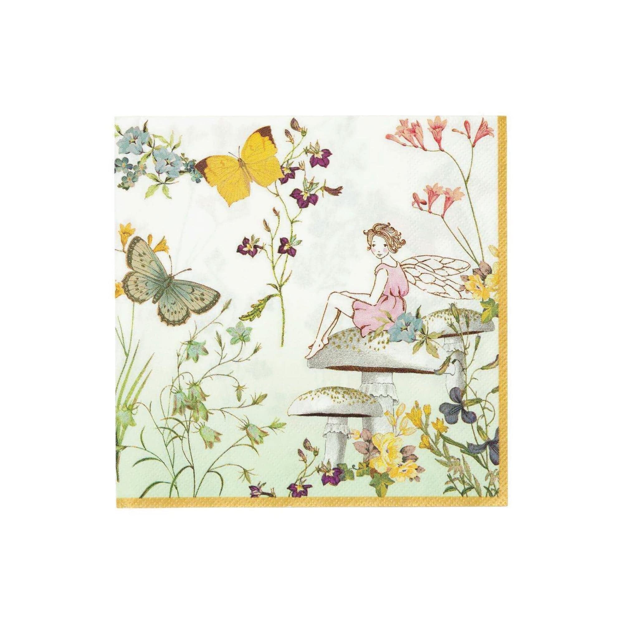 Floral Fairy Lunch Napkins 20ct