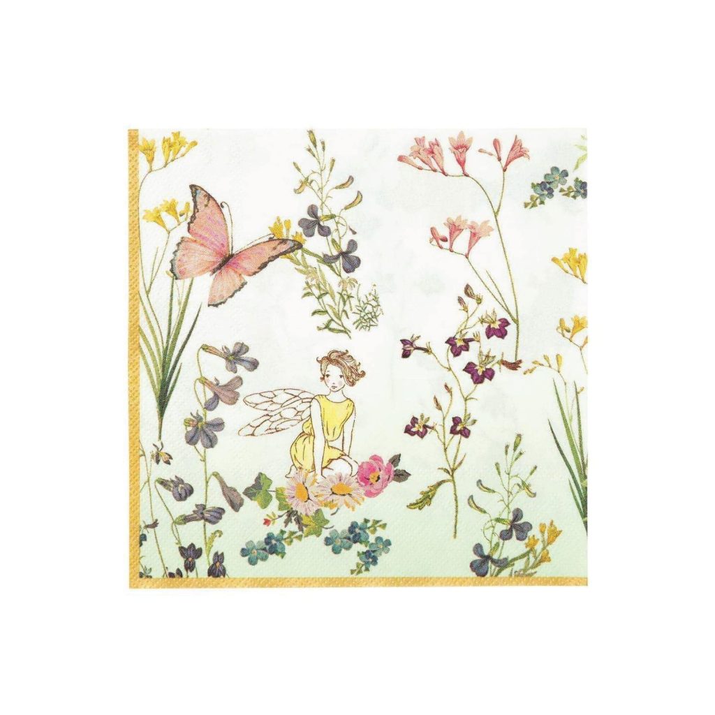 Floral Fairy Lunch Napkins 20ct