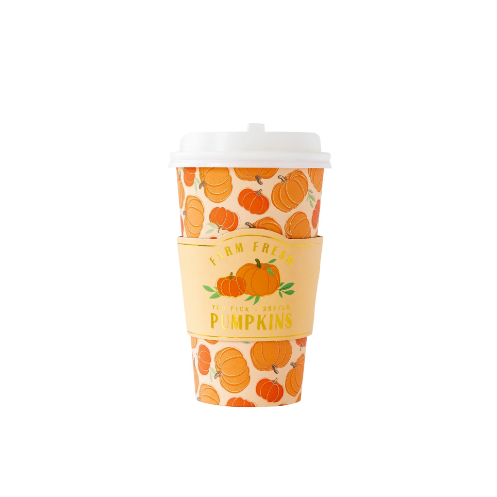 Farm Fresh Pumpkins Coffee Cups 8ct