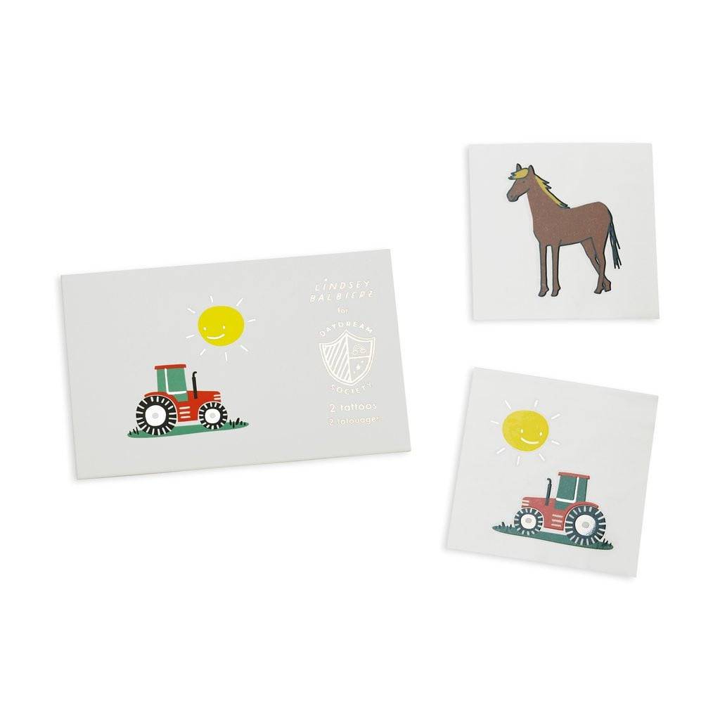 Farm Animals Temporary Tattoos