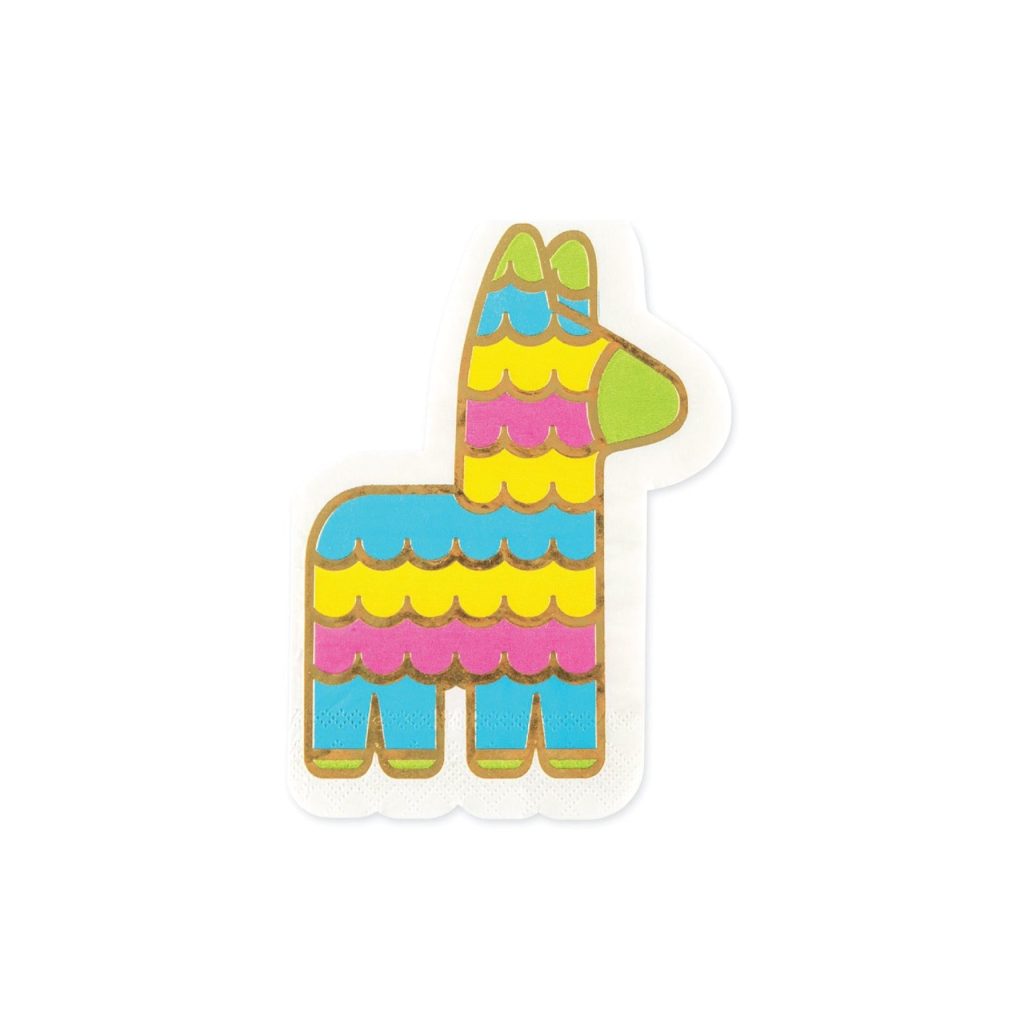 Llama Piñata Dessert Napkins 20ct