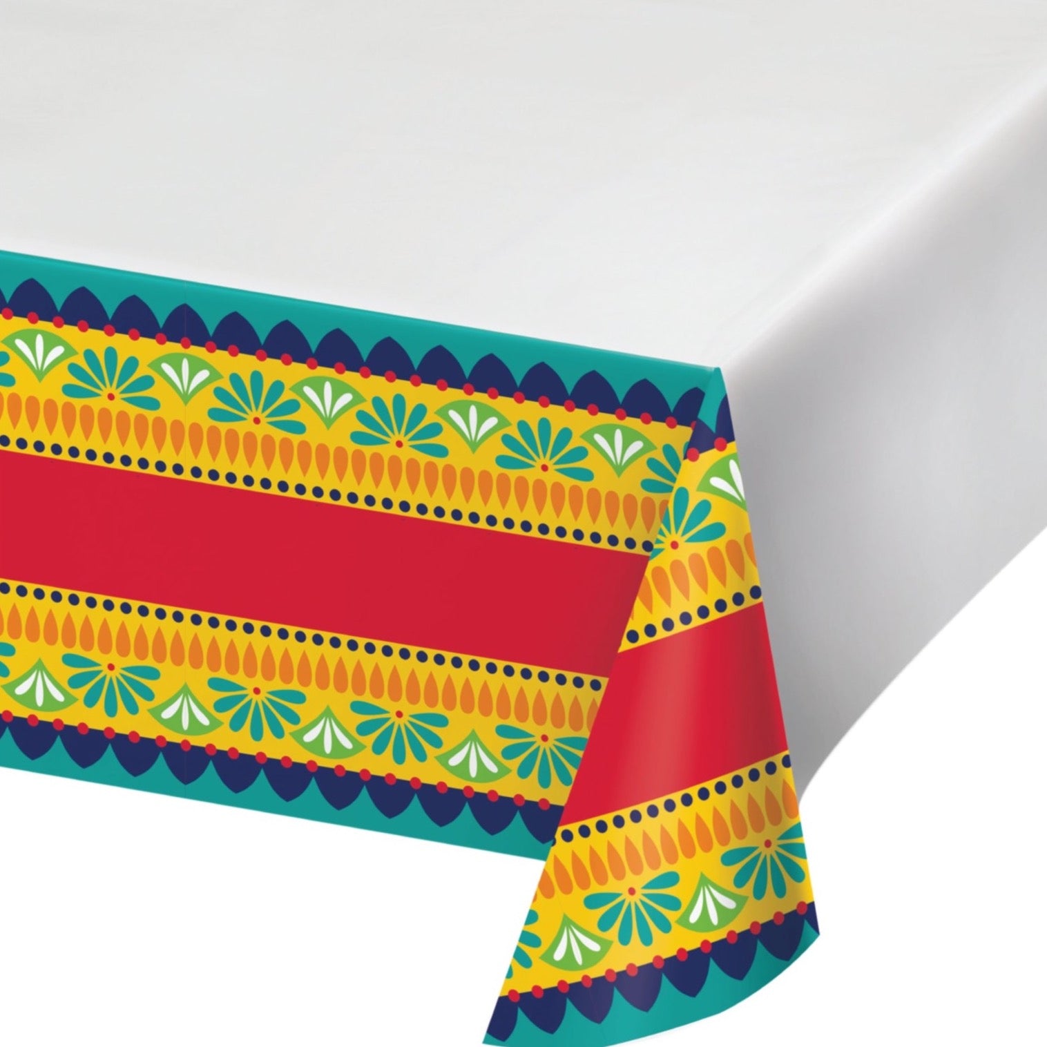 Fiesta Time Paper Table Cover