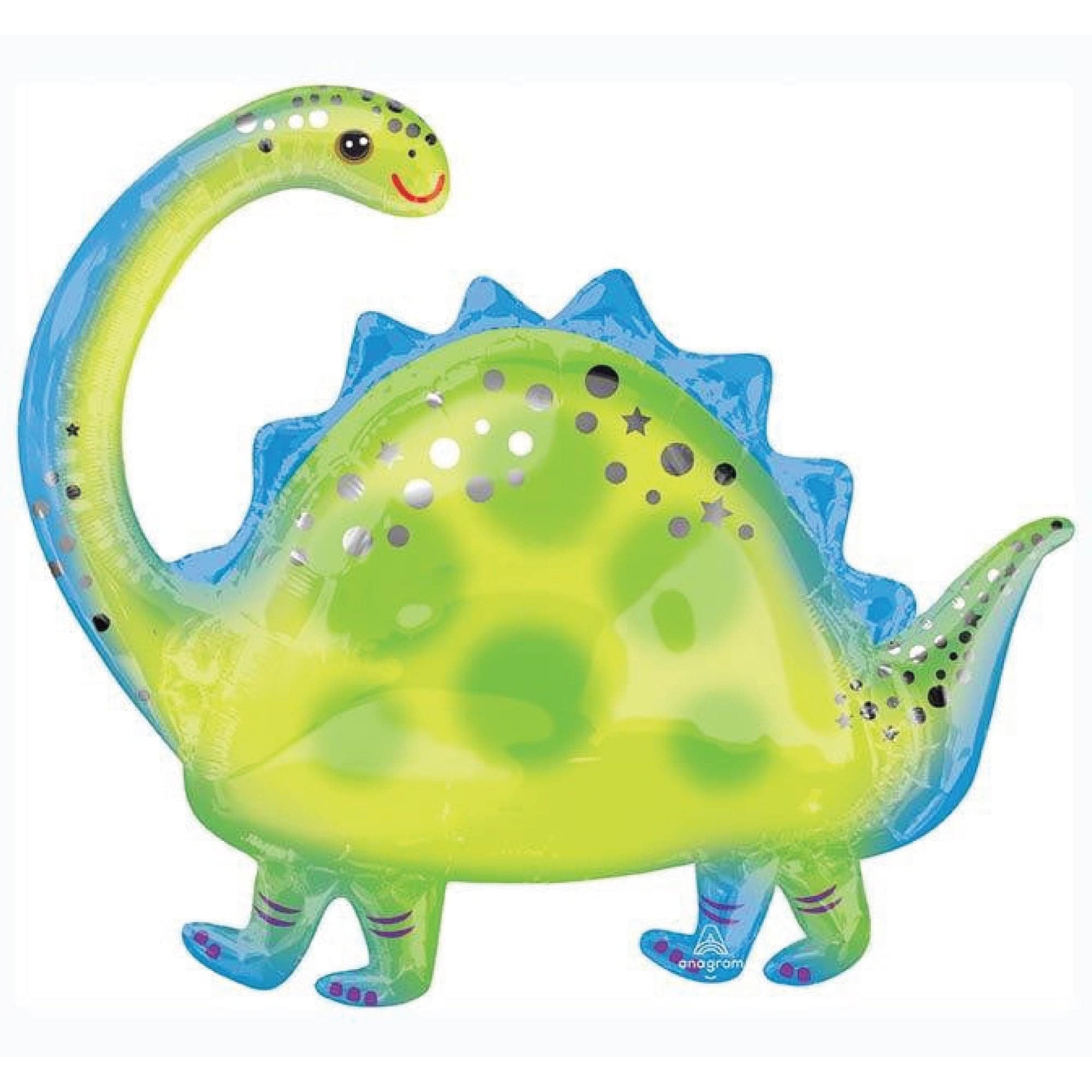 Giant Brontosaurus Dinosaur Balloon 32in