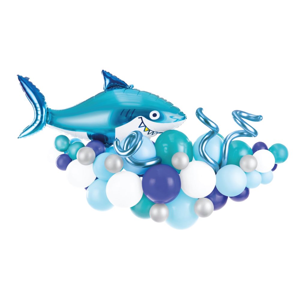 Shark Balloon Garland Kit 5ft