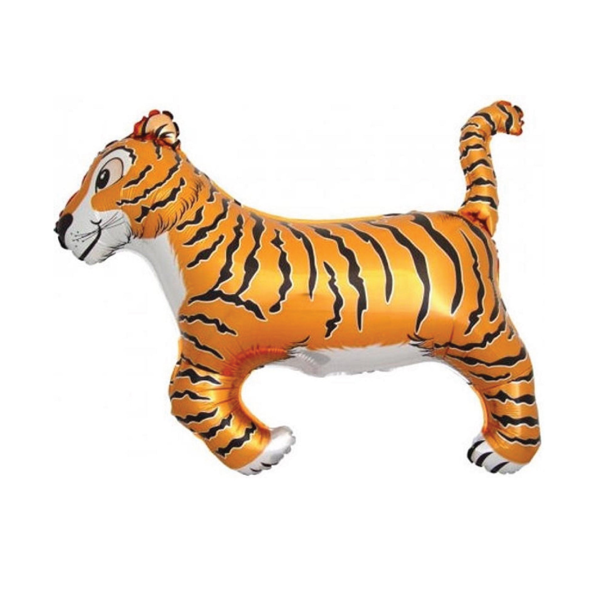 Giant Tiger Foil Balloon 41in