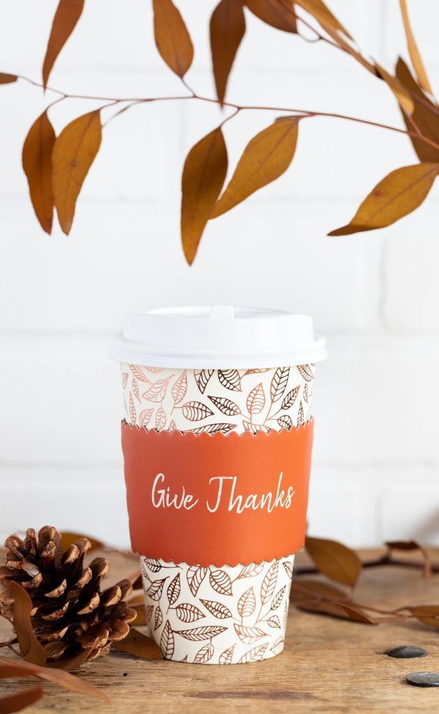 Give Thanks Coffee Cups 8ct