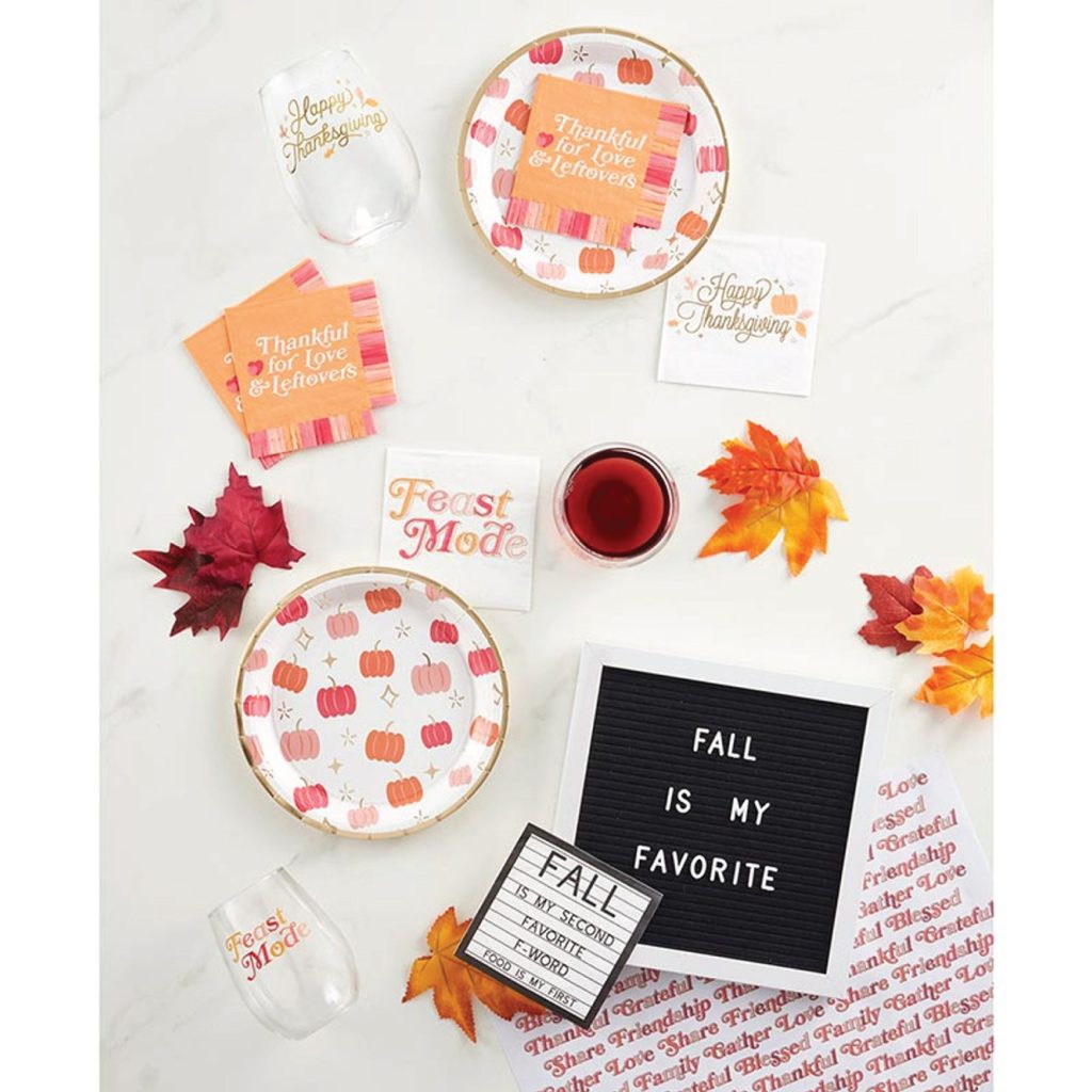 Happy Thanksgiving Dessert Napkins 18ct