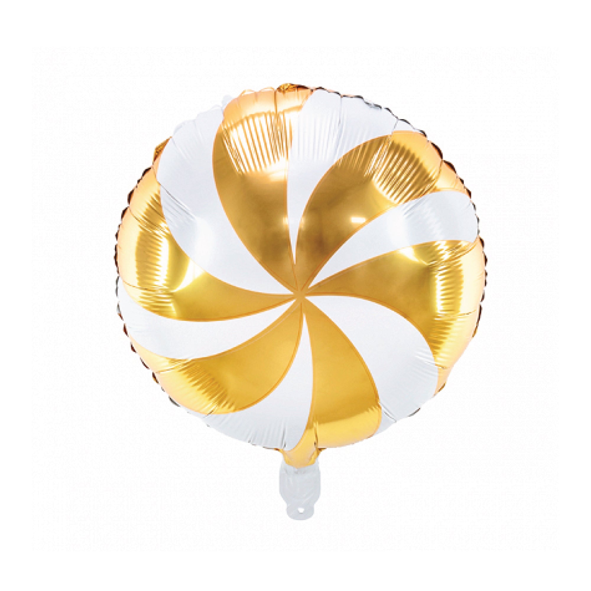 Gold Swirly Lollipop Foil Balloon 14in