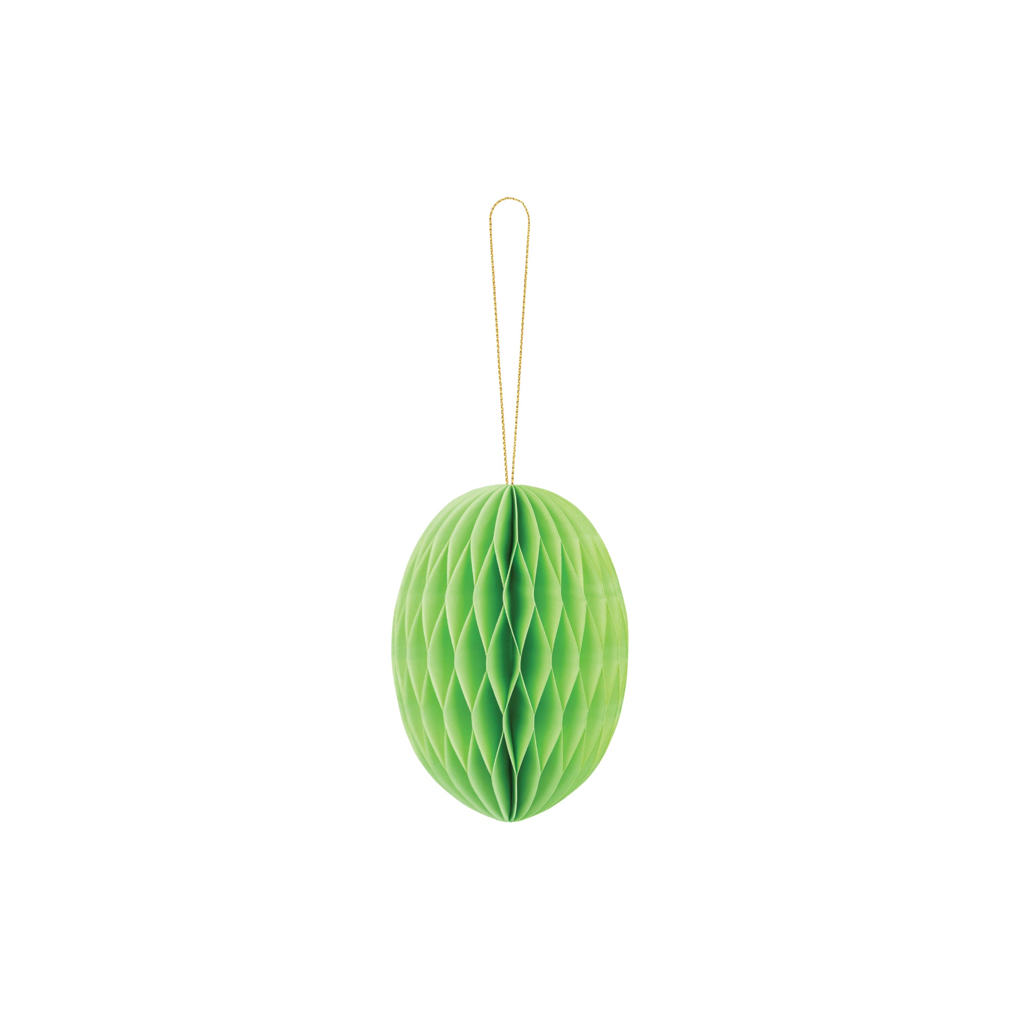 Green Egg Honeycomb Decoration 4.75in