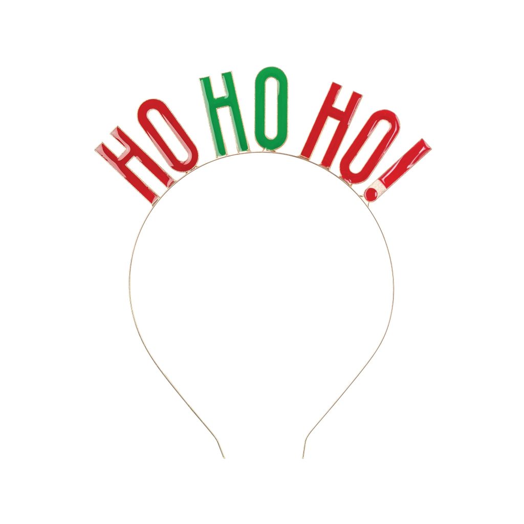 HO HO HO Metal Headband