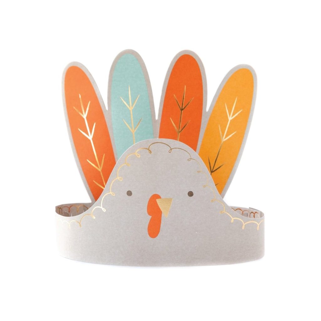 Thanksgiving Turkey Hats 8ct