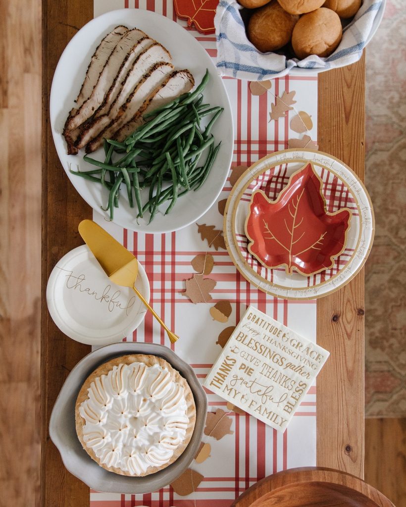 Harvest Plaid Lunch Plates 8ct