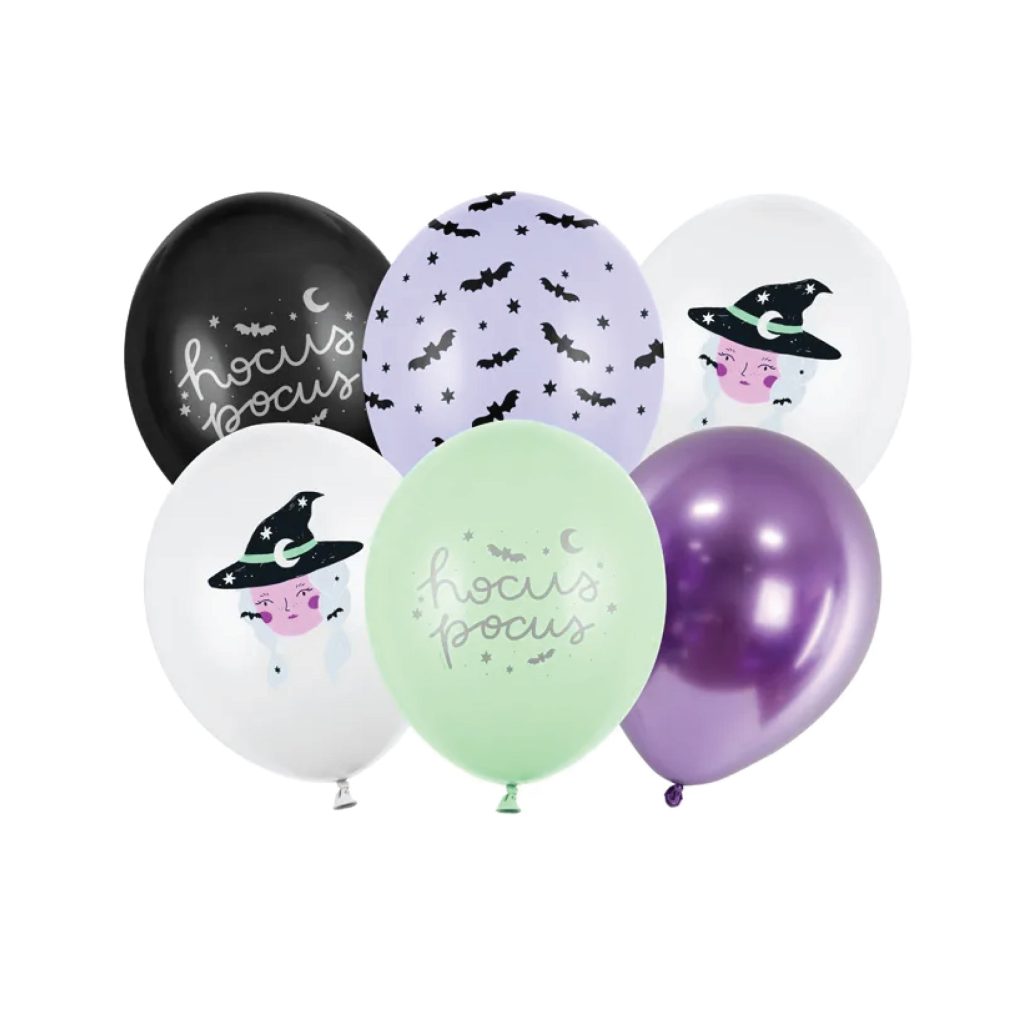 Halloween Witch Balloon Bouquet 6ct